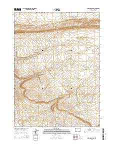 2015 Map of Smith Draw East, 2015 Print