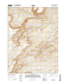 2015 Map of South Baxter, 2015 Print