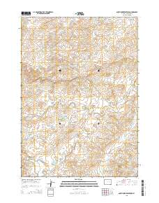 2015 Map of South Fork Reservoir, 2015 Print