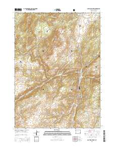 2015 Map of South Mountain, 2015 Print