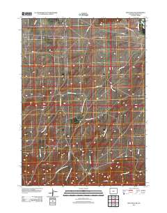 2012 Map of Split Rock NW, 2012 Print