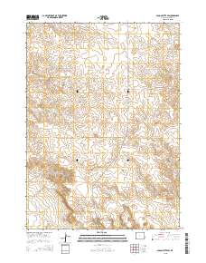 2015 Map of Spoon Butte SW, 2015 Print