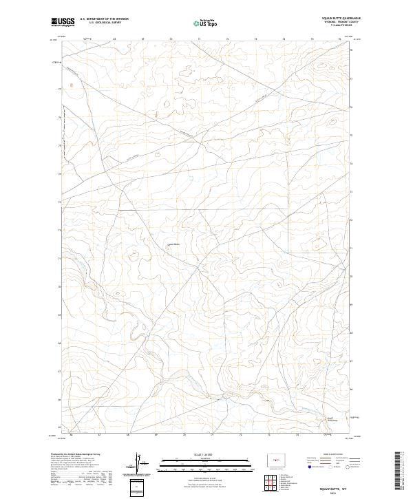 2021 Map of East of Haybarn Hill, 2021 Print