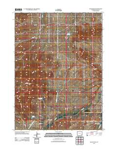 2012 Map of McMurray Creek, 2012 Print
