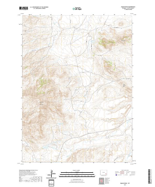 2021 Map of McMurray Creek, 2021 Print