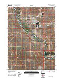 2012 Map of Stevens Flat, 2012 Print