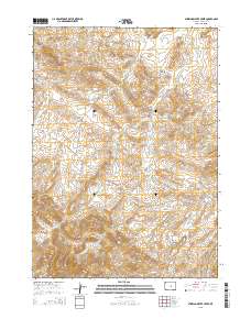2015 Map of Stinking Water Creek, 2015 Print