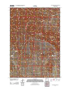 2012 Map of Stone Barn Camp, 2012 Print