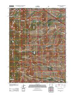 2012 Map of Strouss Hill, 2012 Print