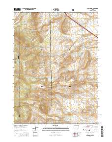 2015 Map of Strouss Hill, 2015 Print