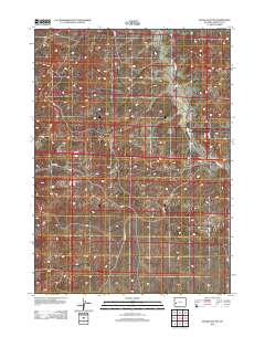 2012 Map of Sugar Loaf NW, 2012 Print
