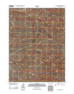 2012 Map of Sugarloaf Basin, 2012 Print