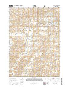 2015 Map of Suicide Hill, 2015 Print