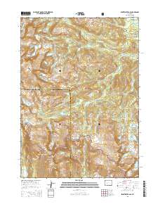 2015 Map of Sweetwater Gap, 2015 Print