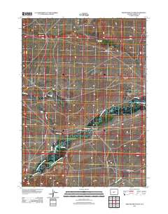 2012 Map of Sweetwater Station, 2012 Print