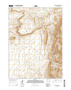 2015 Map of Sybille Springs, 2015 Print