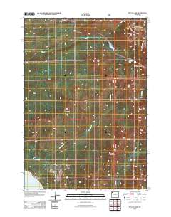 2012 Map of Sylvan Lake, 2012 Print