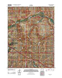 2012 Map of T L Ranch, 2012 Print