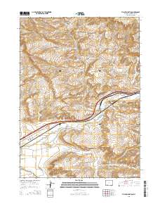 2015 Map of Thayer Junction, 2015 Print