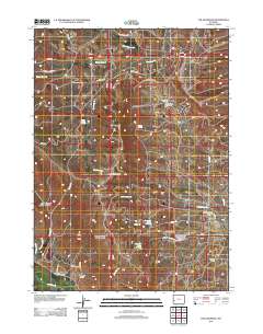2012 Map of The Hogsback, 2012 Print