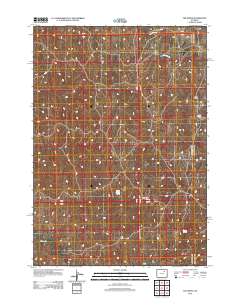 2012 Map of The Nipple, 2012 Print