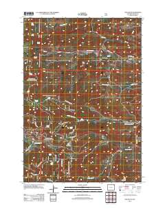 2012 Map of The Notch, 2012 Print