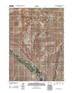 2012 Map of Thoman School, 2012 Print