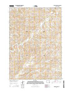 2015 Map of Thompson Draw, 2015 Print