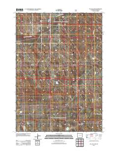2012 Map of Tin Can Lake, 2012 Print