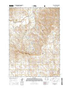 2015 Map of Tin Can Lake, 2015 Print