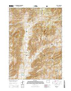 2015 Map of Toltec, 2015 Print