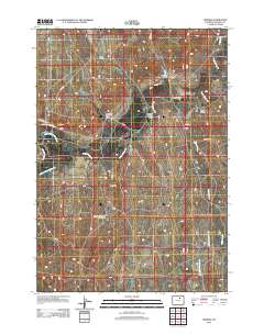 2012 Map of Trabing, 2012 Print
