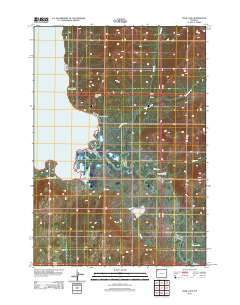 2012 Map of Trail Lake, 2012 Print