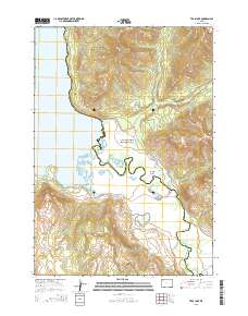 2015 Map of Trail Lake, 2015 Print