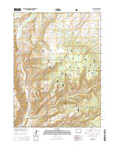 2015 Map of Tullis, 2015 Print