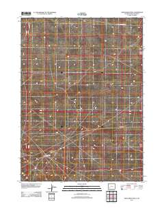 2012 Map of Twelvemile Knoll, 2012 Print