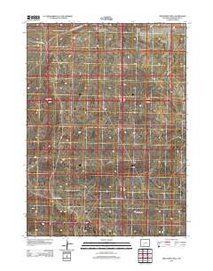 2012 Map of Twelvemile Well, 2012 Print