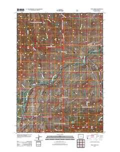 2012 Map of Twin Creek, 2012 Print