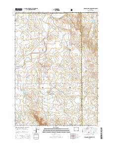 2015 Map of Wagonhound Creek, 2015 Print