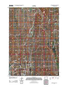 2012 Map of Warren Bridge, 2012 Print