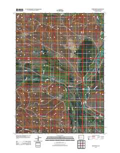 2012 Map of Webb Draw, 2012 Print