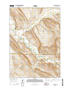 2015 Map of Weintz Draw, 2015 Print