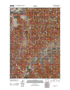2012 Map of Weston SW, 2012 Print
