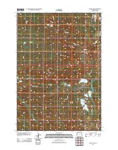 2012 Map of White Lake, 2012 Print