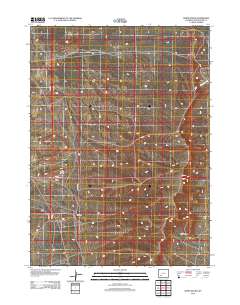 2012 Map of White Rocks, 2012 Print