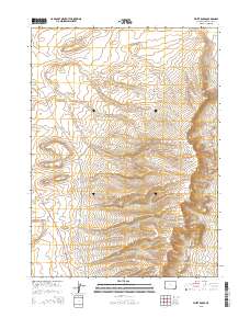2015 Map of White Rocks, 2015 Print