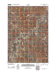 2012 Map of Whitetail Creek NE, 2012 Print