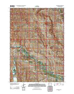2012 Map of Wilderness, 2012 Print