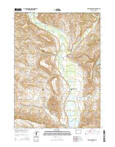 2015 Map of Wilkinson Creek, 2015 Print