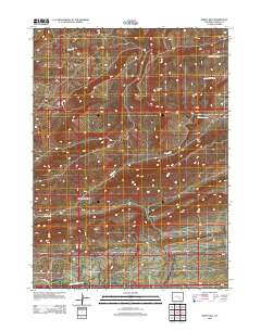 2012 Map of Windy Hill, 2012 Print